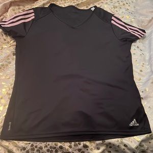 Adidas Women’s 3 stripe T-Shirt- large